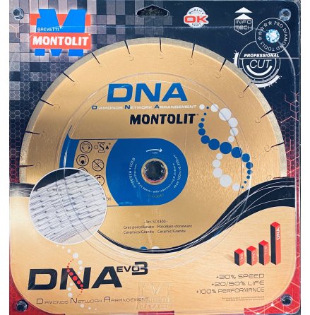 Diamantklinga �250, 25,4/30mm, Montolit SCX250